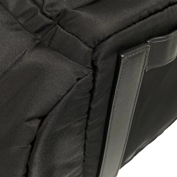 Auth PRADA - Black Leather Shoulder Bag - Picture 3 of 16